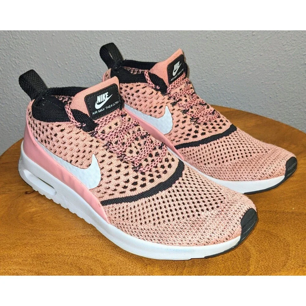 Nike Women's 9 Air Max Thea Ultra Flyknit  Sneakers Bright Mellon 881175-800